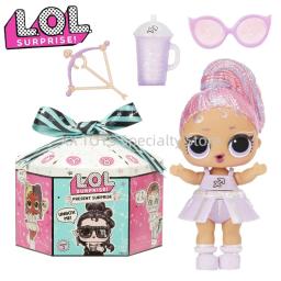 LOL Surpresa! Presente surpresa série 2 glitter shimmer estrela sinal temático 8 surpresas 3 Polegada boneca colecionável playset presentes - Image 1