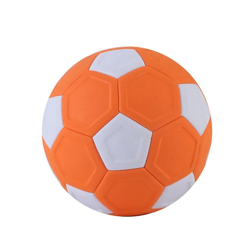 Grande tamanho 3/4/5 curva bola de futebol recreativo laranja juventude futebol esporte brinquedo curva linhas jogo futebol ao ar livre - Image 1