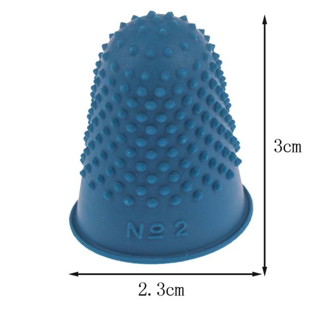 Cone de Borracha Protetor para Dedos em Costura - 5 Peças para Quilters e Artesãos