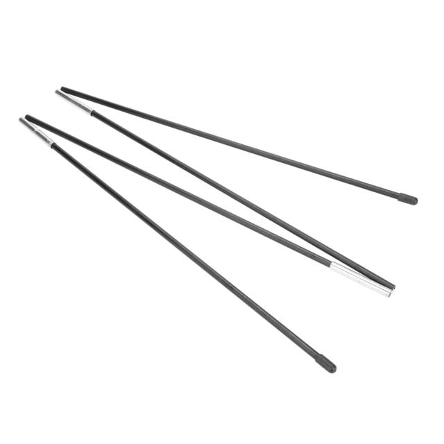 Varas de Suporte em Fibra de Vidro para Barracas de Dupla Camada - Poste para Sol e Praia de 180cm, Ideal para Tendas de 2m x 2m