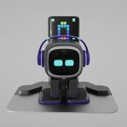 Emo robô inteligente brinquedos para animais de estimação emo acompanhando máquina de voz ai quebra-cabeça ação eletrônica desktop eletrônico animal de estimação crianças presentes brinquedos - Image 5