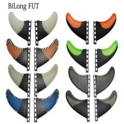Fiberglass Surfboard Fins Set para Wakeboard, Fiberglass Fins-Acessórios Skimboard Traseiro, BiLong Futures, Fibra de Carbono, XS-Traseira, 2 Pcs - Image 1