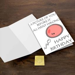 1 unidade de cartão de aniversário engraçado com desejos de aniversário hilarientos e ridículos. Presente perfeito para família, amigos, colegas, melhores. - Image 4