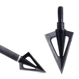 Outdoor Hunting Arrows Heads, Universal Compound Shooting Acessório, Broadheads para tiro com arco, 3 lâminas, 100 grãos, 6 pcs, 12 pcs, 24pcs - Image 1