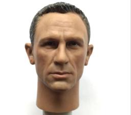 Jogador Homem Daniel Wellington Cabeça Escultura, Escultura Agente, 12 "Action Figure, Colecionáveis, DIY, para Venda, 1:6, para Venda - Image 1