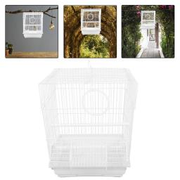 Gaiola para pássaros, papagaio, calopsita, fio, gaiolas para animais de estimação, para pássaros, transporte de viagem, ferro forjado, portátil, gaiola para papagaio - Image 5