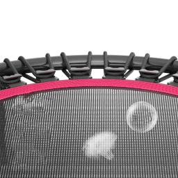 40 "trampolim de fitness silencioso mini com alça ajustável comprimento adultos crianças indoor ginásio bungee rebounder salto trainer treino - Image 5