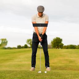 Treinador de balanço de golfe, corretor de postura, braço, mão, exercício, tensão elástica, equipamento fitness para iniciantes, academia em casa - Image 1
