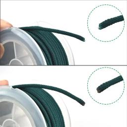 Milan Fio Trançado Cordão, Acessórios para Jóias DIY, Fio Beading Threads, Corda Artesanal, Ajustável para Pulseiras, 2-3mm - Image 4