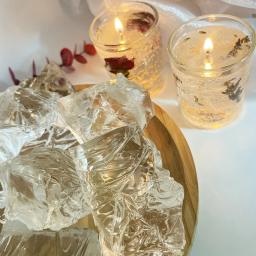 Cera de geléia transparente para artesanato DIY, vela fazendo materiais, matéria-prima, vela fazendo suprimentos, 100g - Image 2