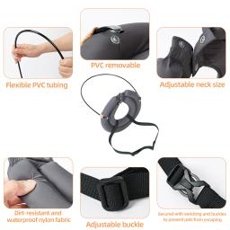 Pet Harness Guiding Device, Ajustável para um ajuste personalizado, Pet protetor Anti Colisão Anel, Arnês cão cego, Pet Supply, 2024, 1pc - Image 3