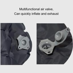 Inflável Cadeira Almofada Do Assento Almofada Cadeira Acampamento Pad Dobrável PP Outdoor Camping Seat Almofada Ultraleve Engrossar Cadeira Pad para Trekking - Image 5