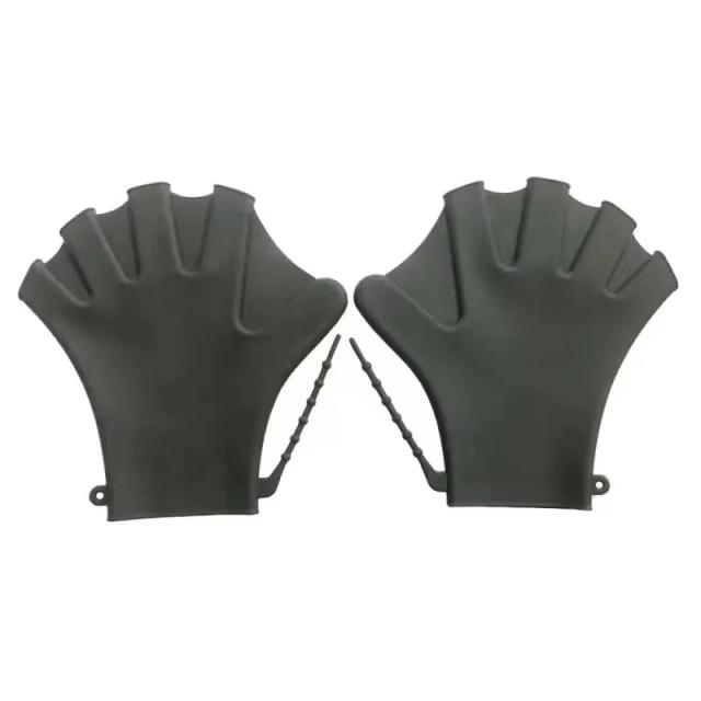 Luvas de Natação com Webbed para Crianças e Adultos - Silicone Resistente à Água para Treinamento e Mergulho