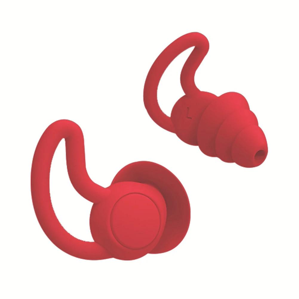 Impermeável Silicone Ear Plug para Sleep, Natação Protetor de Orelha, Redução de Ruído, Soundproof, Sleeping Earplugs for Travel, Casa - Image 1