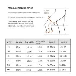 Knitted Nylon Sports Knee Pads, montanhismo ao ar livre, quente, badminton, corrida, Fitness, outono, inverno - Image 2