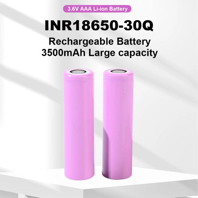 18650-30Q 3000mAh células de bateria de íon-lítio células de bateria recarregáveis originais de alta qualidade células de bateria (30 unidades))