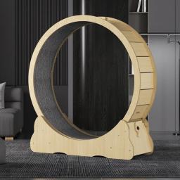 Silent Roller Treadmill para Pet, madeira maciça, Cat Climbing Frame, High Fiberboard, Esportes - Image 1