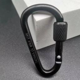 D-Shape Mosquetão Keychain, Mosquetões de Viagem, Fivela de Segurança Multi Cores, Escalada Botão, Esportes ao ar livre, Camping, Caminhadas Mosquetões - Image 4