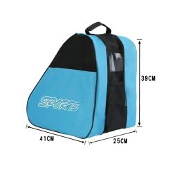 Saco respirável do armazenamento dos patins para o adulto, Patins Bolsas, Suporte do patim - Image 2