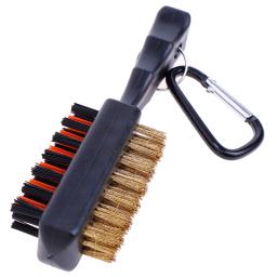 Golf Club Groove Cleaner Brush, Dual Sided Ferramentas, Metal Portátil, Leve, Nylon, Acessórios para Bolas de Ferro, Sapatos, Novo Presente, 1 Pc - Image 3