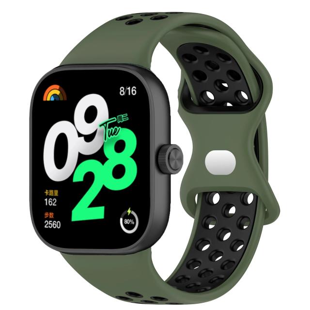 Pulseira de Silicone Respirável e Confortável para Xiaomi Redmi Watch 4