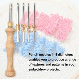 Kit de caneta mágica para bordado, agulha de perfuração, ferramenta de gancho, conjunto completo de canetas de bordado para costura, enfeite de artesanato diy - Image 4