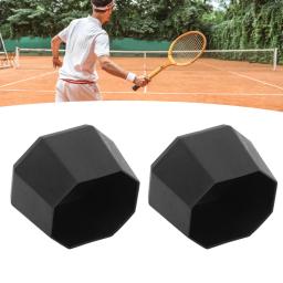 Raquete de tênis Butt Cap, Silicone End Cover para raquetebol Raquete, 2pcs - Image 3