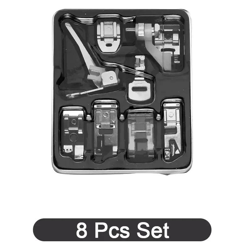 Kit de pedal e acessórios para máquinas de costura, 8 a 82 peças, diy, patchwork, costura, suprimentos de costura, calcadores - Image 1