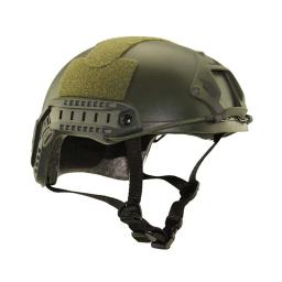 Exército Airsoft MH exterior capacete protetor rápido, Paintball Wargame capacete com óculos, leve - Image 5