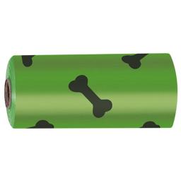 Biodegradável Dog Cocô Sacos, verde e mais grosso Pet Supplies, Eco-Friendly, PE, 1 Conjunto - Image 2