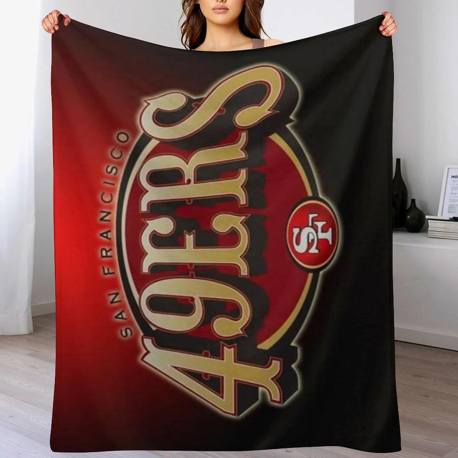 Futebol clube americano design personalizado cobertor, gravado Rashel, alta qualidade, 2023 - Image 1