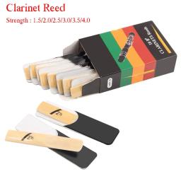 10 pacote bb clarinete juncos força 1.5 2.0 2.5 3.0 3.5 4.0 bb tom clarinete reed woodwind instrumento peças acessórios - Image 2