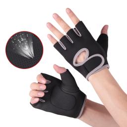 Non-Slip Anti-Vibration Sports Luvas, Equipamento de Pano de Mergulho, Ginásio Handguards, Fitness Barbell, Fitness Protective Gear - Image 2