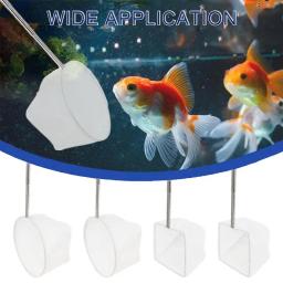 Rede de limpeza retrátil do aquário, aço inoxidável 3D, bolso camarão, captura de peixes para pequena lagoa e piscina - Image 2