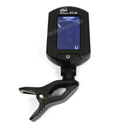 Afinador para guitarra acústica, com lcd digital, para baixo, violino, cavaquinho (preto), 15 peças - Image 2