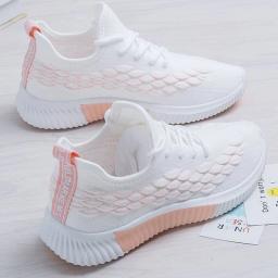 2023 tênis de corrida feminino vulcanizado casual sapatos planos sapatos esportivos sapatos de caminhada femininos senhoras verão mais tamanho - Image 1