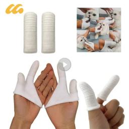 Dois dedos Pet Tooth Brush para cão e gato, ferramentas de limpeza oral, luvas de dentes para cachorro e gatinhos, suprimentos de enfermagem - Image 1