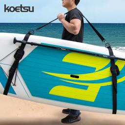KOETSU-ajustável SUP Paddle Board Shoulder Strap, Confortável Prancha Carrying Belt, Acessório Transporte Ideal - Image 4