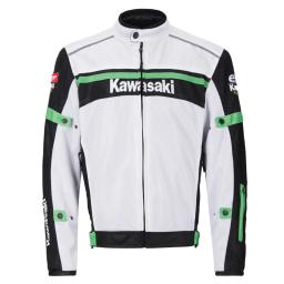 Kawasaki biker terno de corrida anti queda roupas ao ar livre motocross ciclismo terno elegante respirável jaqueta masculina - Image 4