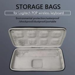 Estojo portátil para teclado, Armazenamento de viagem, Organizer Pouch for Logitech POP Keys, Case de teclado mecânico - Image 2