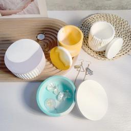 Caixa De Armazenamento De Concreto De Gesso Para DIY, Moldes De Silicone, Epóxi Vaso De Vela, Molde De Injeção De Resina, Artesanato, Decoração De Casa, Fazer Jóias - Image 6