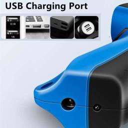 Tesoura elétrica pano máquina de corte de carregamento de lítio couro costura alfaiate scissor lâmina de aço tungstênio ferramenta mão portátil - Image 4