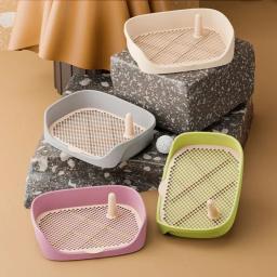 Caixa de lixo portátil para cães pequenos e gatos, Pet Training Toilet, Puppy Pad Holder, Bandeja Potty Interior - Image 1