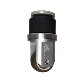 Dobrável bicicleta selim montagem giratória rodízio roda encaixada fácil roda de bicicleta rolo auxiliar fold-up acessórios de ciclismo - Image 1