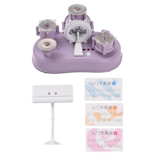 Mini Bateria Finger Drum Portátil: Toque Percussivo e Mesa de Artesanato com Múltiplos Modos para Melhorar a Densidade da Mão