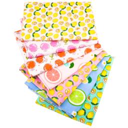 Teramila-Tecido De Patchwork De Natal, 100% Algodão, Tecido Simples para Costura Artesanal, Scrapbooking, Material De Costura Artesanal, 5-7Pcs por Conjunto - Image 2
