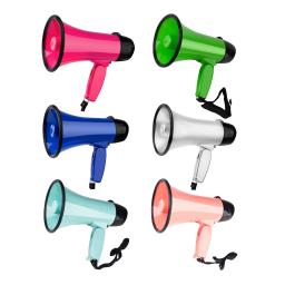 Gravação portátil megafone bullhorn para futebol, esportes ao ar livre, basquete - Image 1