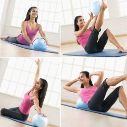Bolas De Ioga À Prova De Explosão, Bolas De Ginástica Fitness, Exercício De Equilíbrio Interior, Equipamento De Crossfit, Equipamento Esportivo, Núcleo De Pilates - Image 4