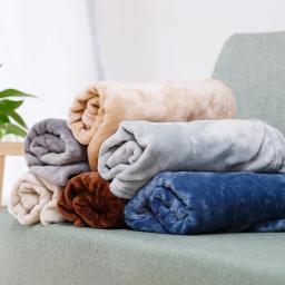 Cobertor de lã macia quente para animais de estimação, confortável, respirável, sofá, cama de dormir, lençol, suprimentos para cães, inverno - Image 5