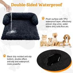 Grande Cão Sofá BedPet Cão BedSofa Dog Pet Comfort BedWarm NestWashable Soft FurnitureProtective PadsCat Cobertor - Image 2